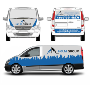 Helm Group Van | Car Wrap Design by jancon 2