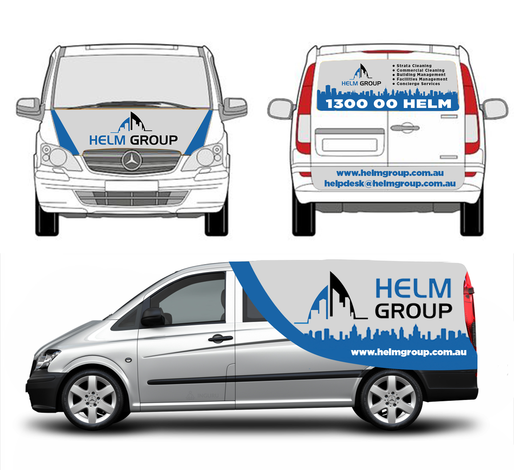 Car Wrap-Design von jancon 2 für Helm Group Pty Ltd | Design #24230247