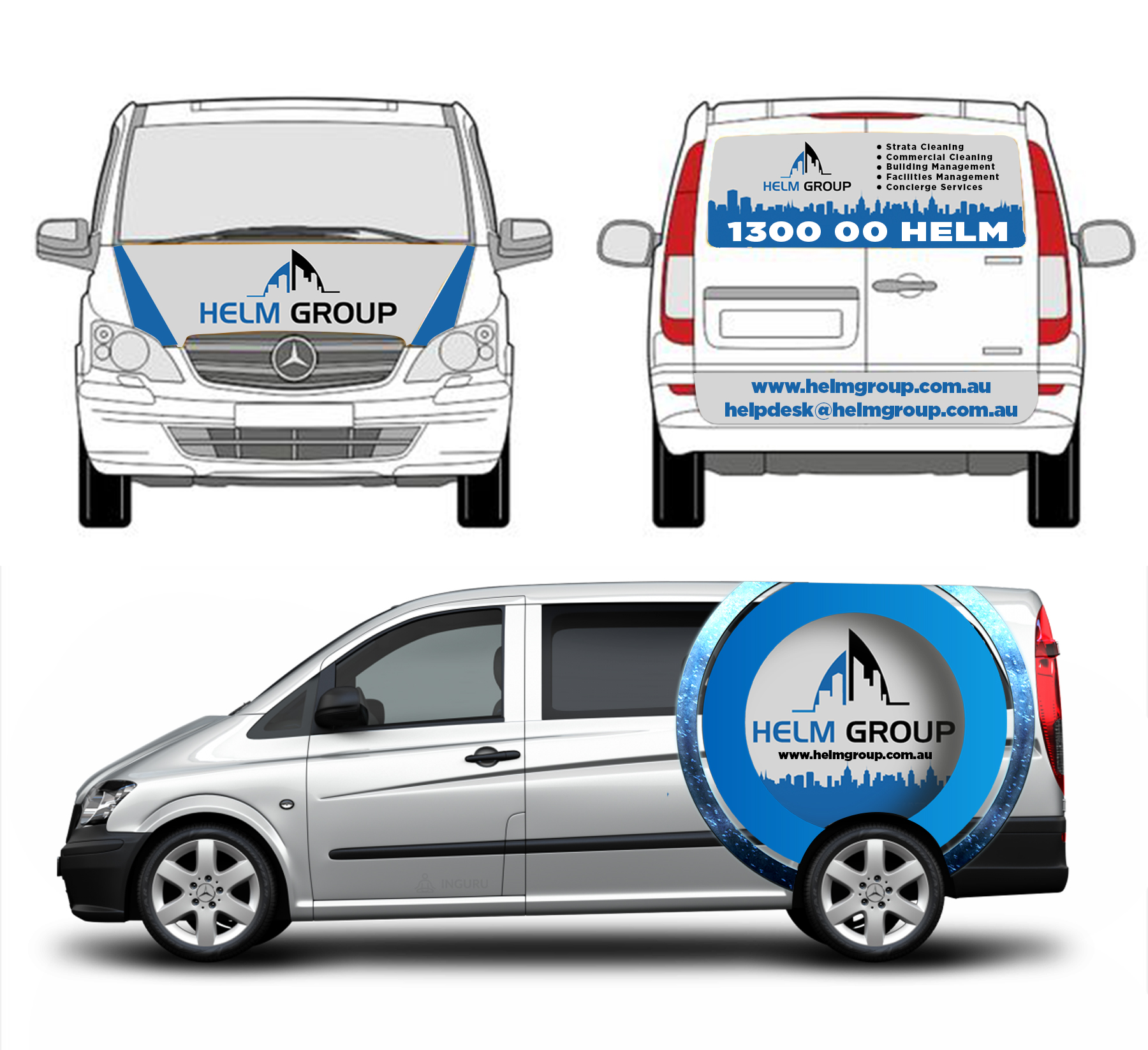 Car Wrap Design by jancon 2 for Helm Group Pty Ltd | Design #24230297