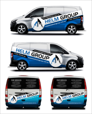 Diseño de Rotulación de Vehículo por sonu parmar para Helm Group Pty Ltd | Diseño: #24246484