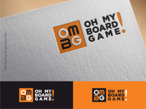 ombg    OR   Oh My Board Game | Diseño de Logo por Atvento Graphics