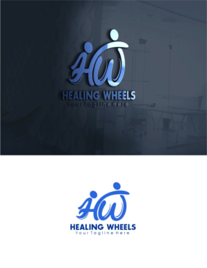 Diseño de Logo por Praza para Healing Wheels | Diseño #24122056