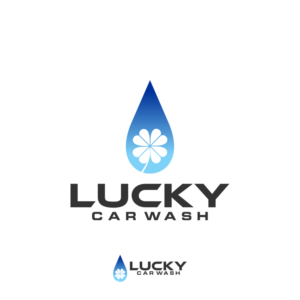 Lucky Car Wash | Logo Design by Gerald Design 3