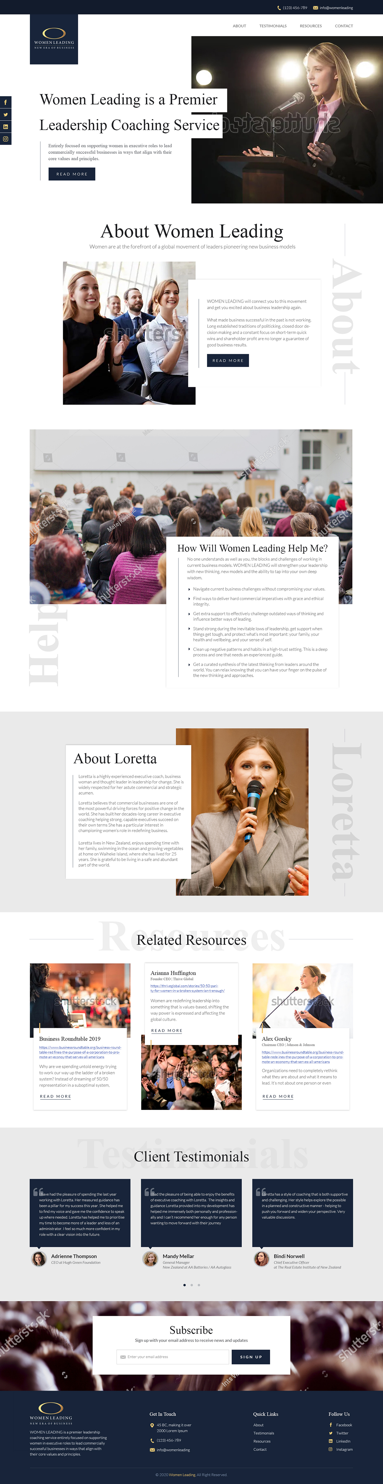 Web Design by sai.designer87 for this project | Design #24128880