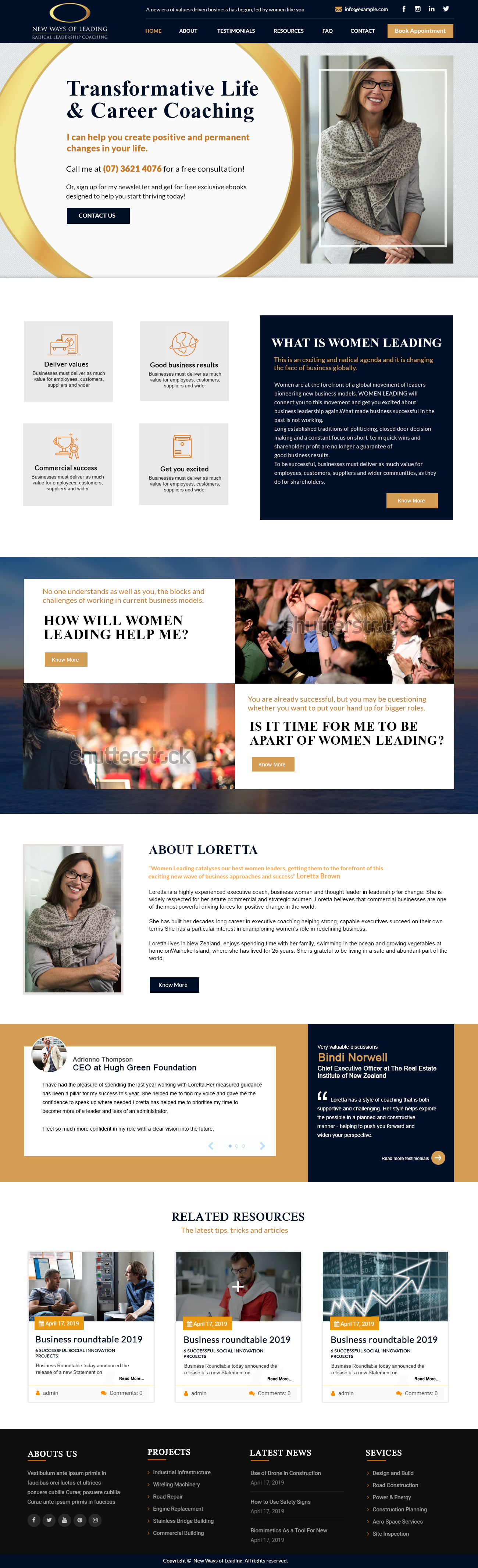Web Design by Creative X Designs for this project | Design #24169984