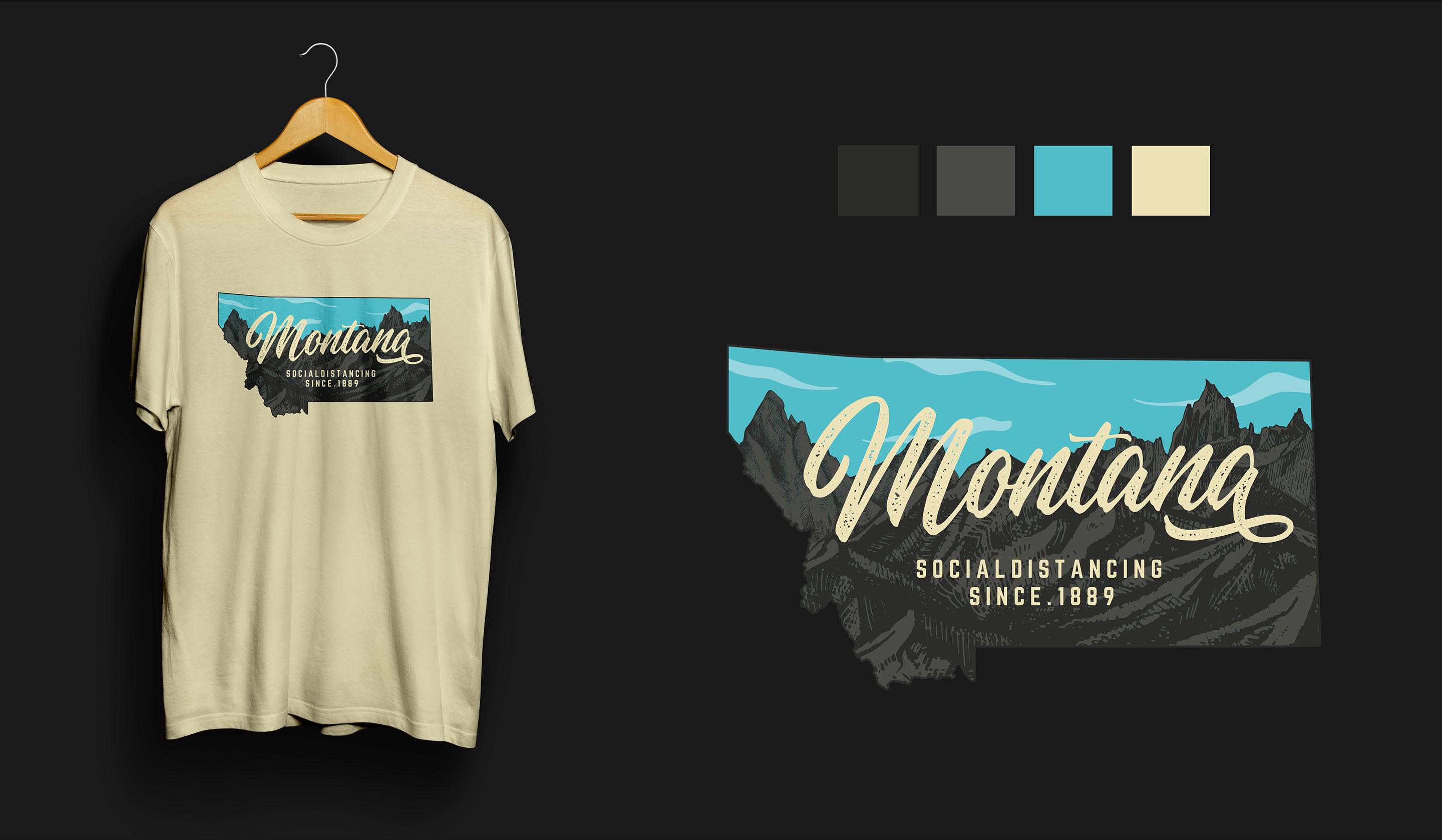 T-shirt Design by el_shekoo7 for Grizzly Interiors | Design #24122462