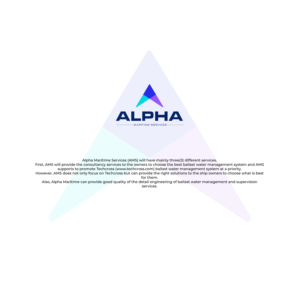 Logo Design by Prashant Besra for Alpha Maritime Services | Design: #24128595