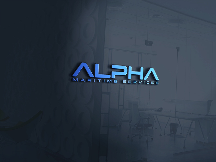 Design de Logo par IdentsArt pour Alpha Maritime Services | Design #24129897