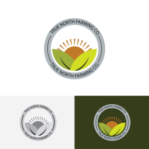 True North Farming Company | Logo Design by ashessaha