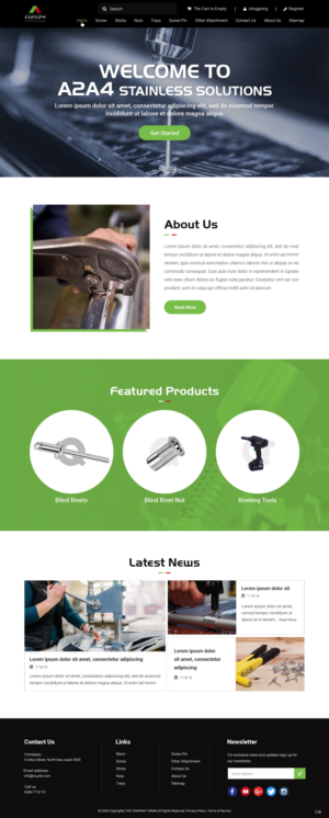 Web Design by pb for this project | Design: #24137769