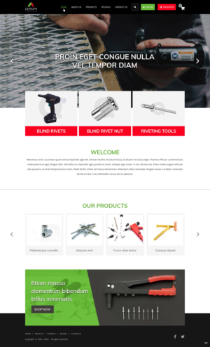 Web Design by pb for this project | Design: #24137778