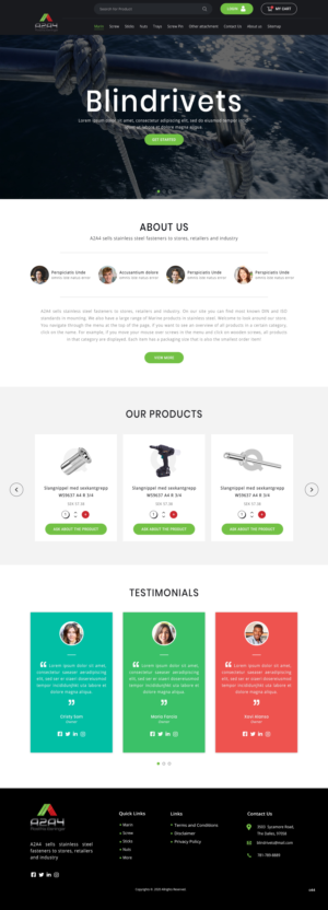 Web Design by pb for this project | Design: #24137782