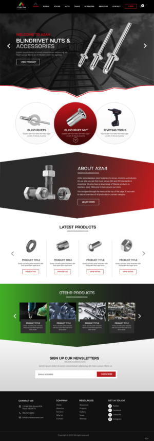 Web Design by pb for this project | Design: #24146690
