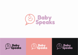 Baby Speaks needs a logo - helping children learn a second language | Graphic Design by FigliaPerduta