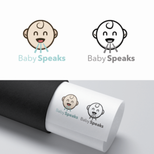 Baby Speaks needs a logo - helping children learn a second language | Graphic Design by Bear Studio