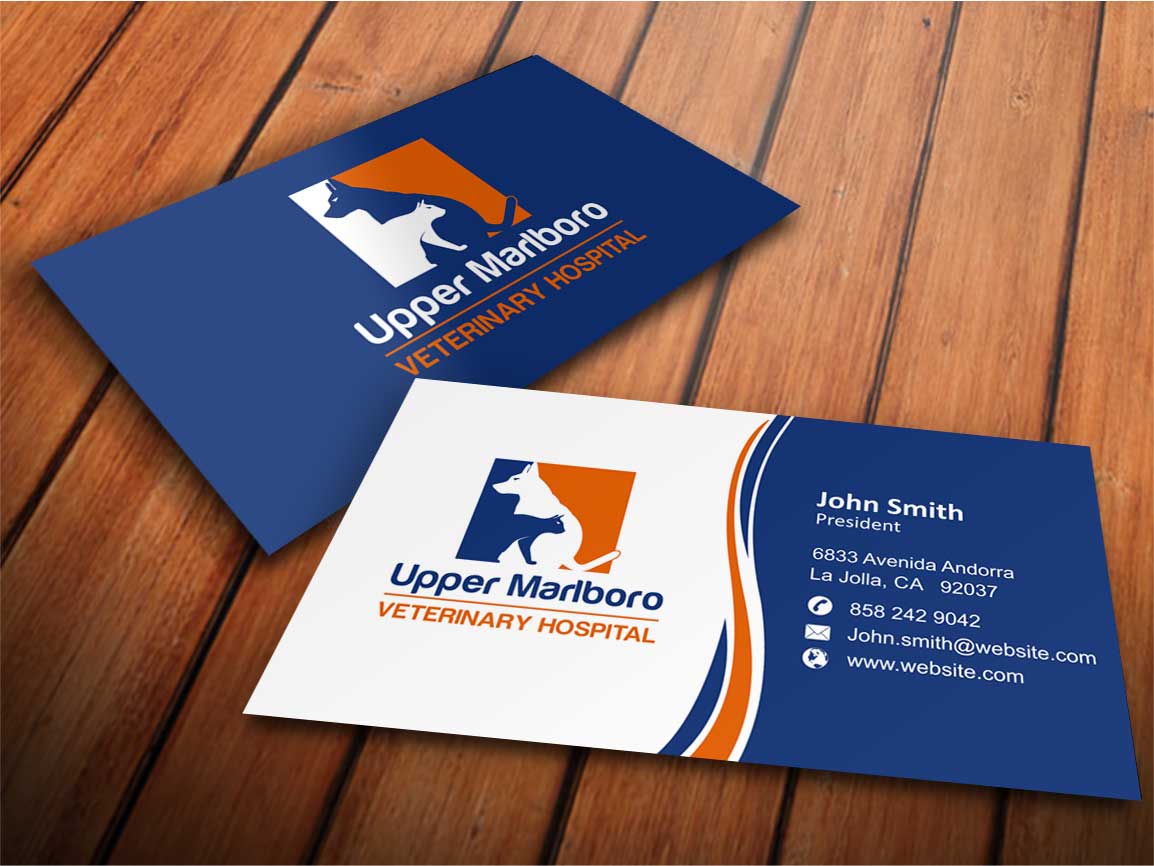 Colorful, Serious, Veterinary Logo Design for Upper Marlboro Veterinary