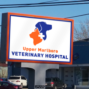 Upper Marlboro Veterinary Hospital | Logo Design by borzoid