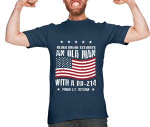 U.S. Military Veteran  DD-214 | T-Shirt-Design von prascovic