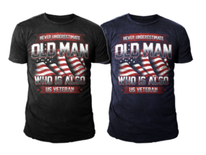 U.S. Military Veteran  DD-214 | T-shirt Design by Bayu_susilo