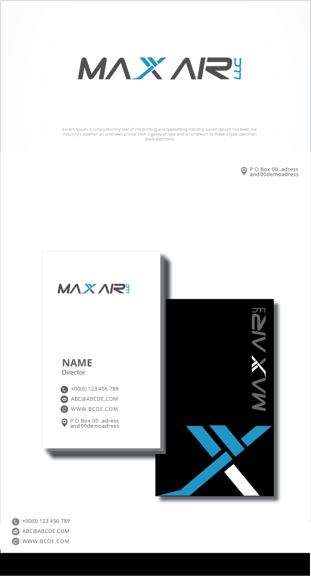 Logo Design by graphicevolution for Maximillian Air | Design #24133688
