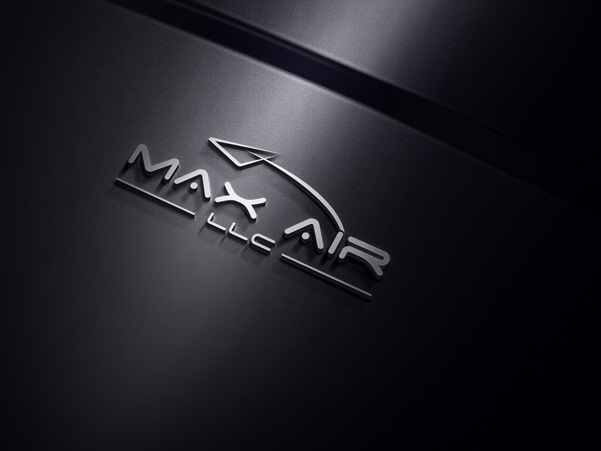 Logo Design by Pen Tool for Maximillian Air | Design #24149159