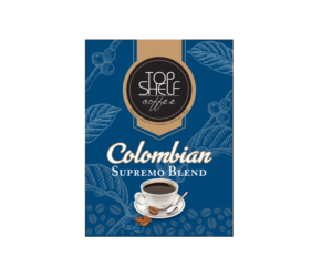 Etikett-Design von ERICK ANDRE VOORNEMAN für Top Shelf Coffee | Design #24167239