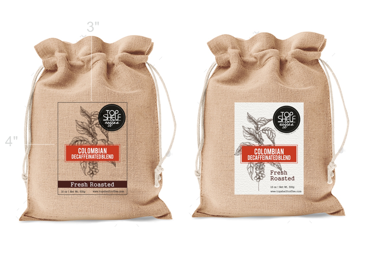 Label Design by Ramaling Belkote for Top Shelf Coffee | Design #24204707