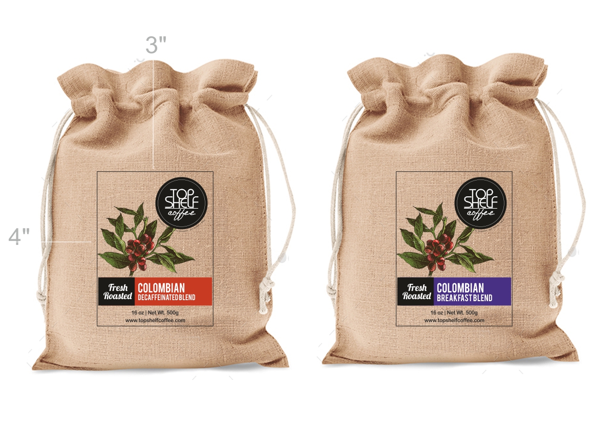 Label Design by Ramaling Belkote for Top Shelf Coffee | Design #24204787