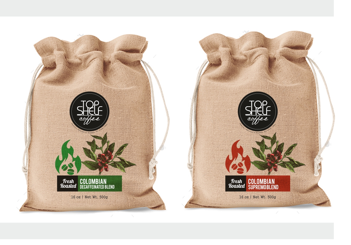 Label Design by Ramaling Belkote for Top Shelf Coffee | Design #24223266