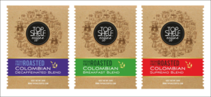 Label Design by Savitra for Top Shelf Coffee | Design: #24158246