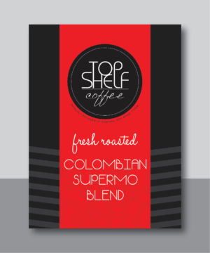 Label Design by Deziners Zone for Top Shelf Coffee | Design: #24135676