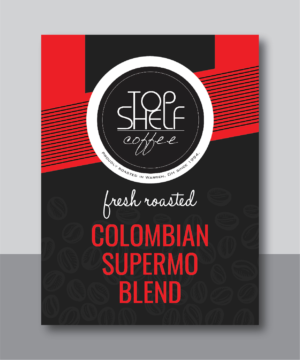 Label Design by Deziners Zone for Top Shelf Coffee | Design: #24135677