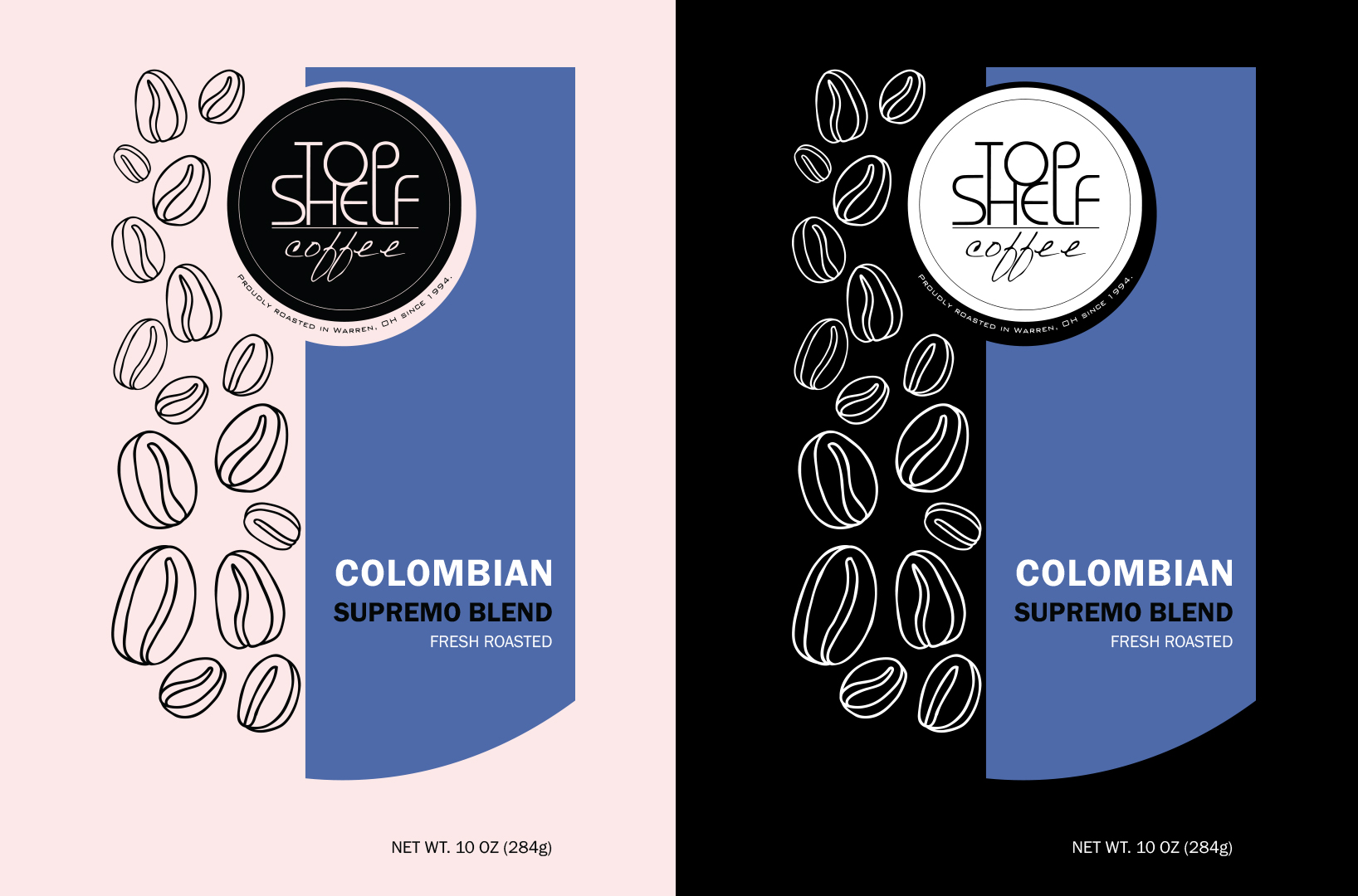 Label Design by Aitoyo for Top Shelf Coffee | Design #24333858