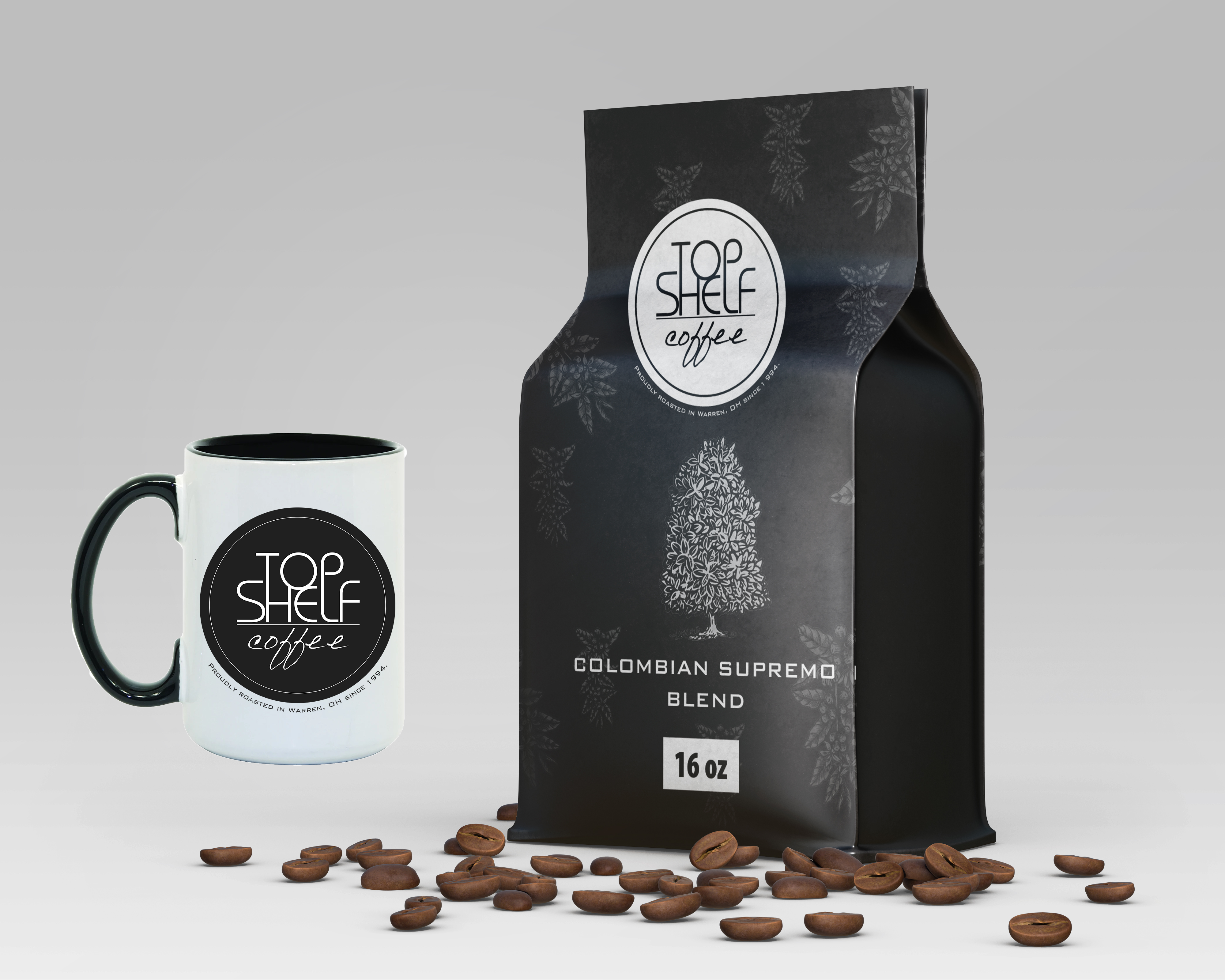 Label Design by zoovdesign for Top Shelf Coffee | Design #24146817