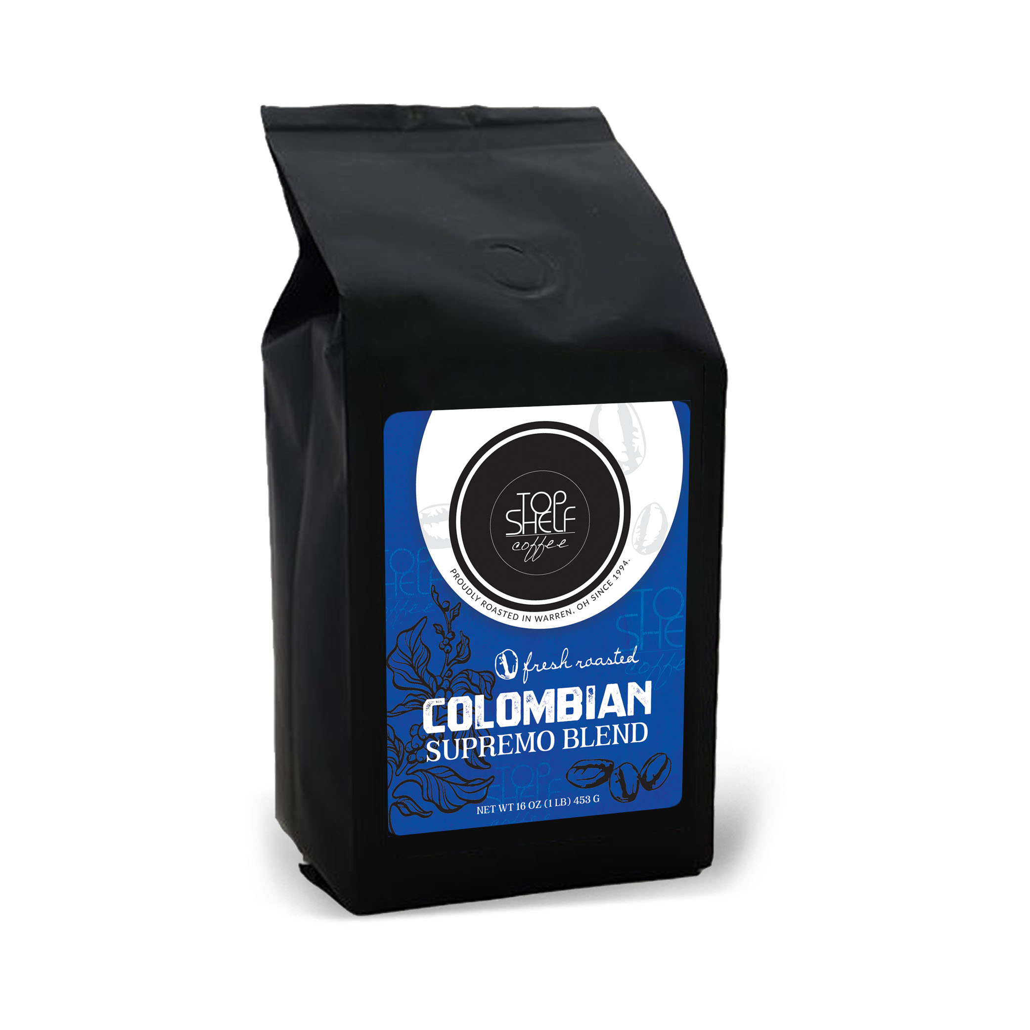 Label Design by YhanRose Graphics for Top Shelf Coffee | Design #24131599