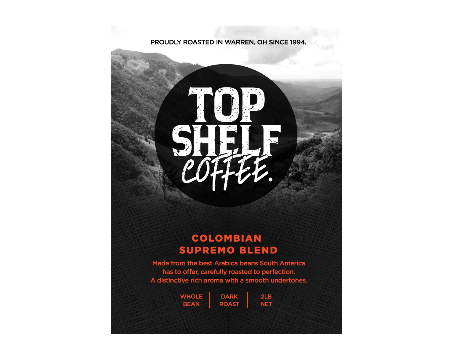 Label Design by CptCil 2023 for Top Shelf Coffee | Design #24250824