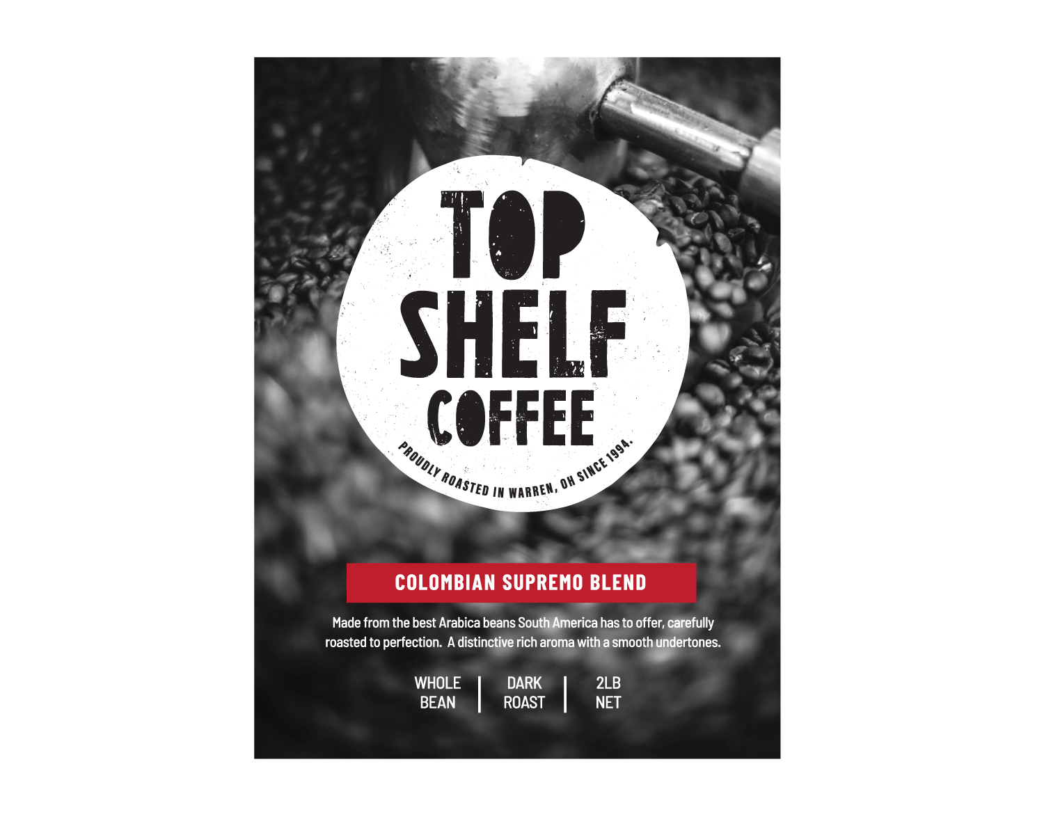 Label Design by CptCil 2023 for Top Shelf Coffee | Design #24250877