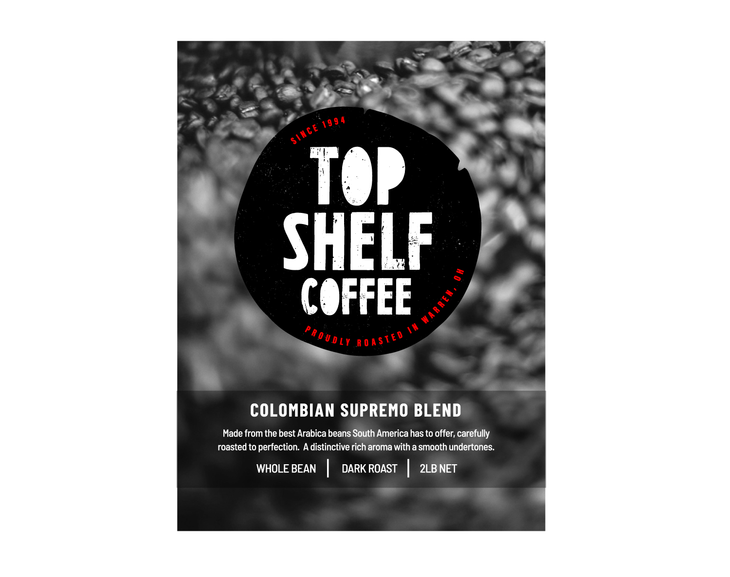 Label Design by CptCil 2023 for Top Shelf Coffee | Design #24250915
