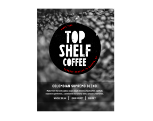 Label Design by CptCil 2023 for Top Shelf Coffee | Design: #24250915