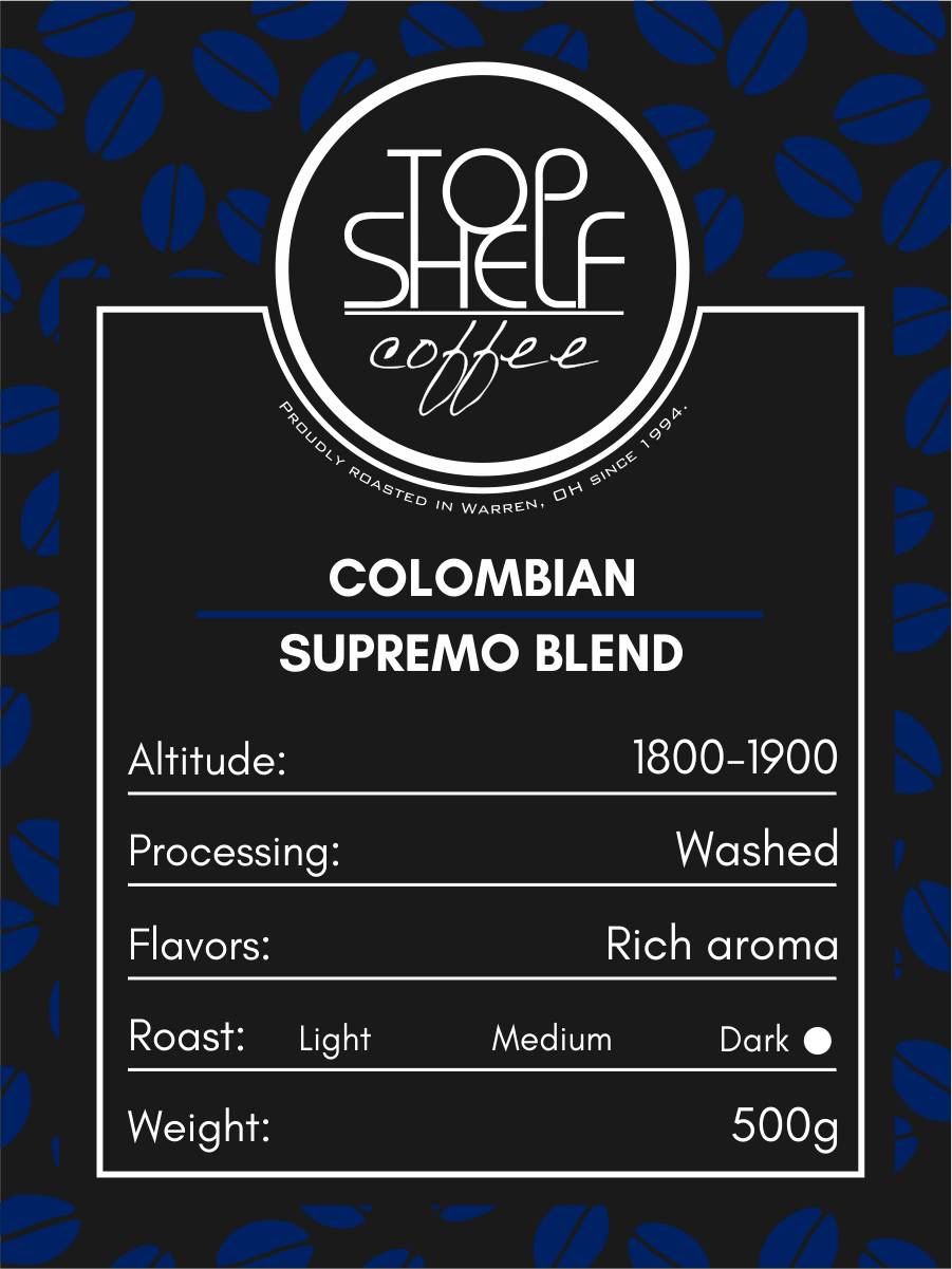 Label Design by Jasenka 2 for Top Shelf Coffee | Design #24220315