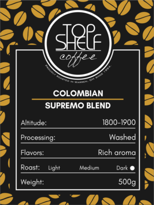 Label Design by Jasenka 2 for Top Shelf Coffee | Design: #24220323