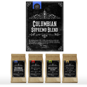 Label Design by Javelin Studio for Top Shelf Coffee | Design: #24178245