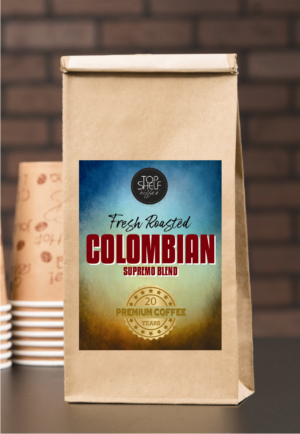 Looking for a creative label design for our retail coffee bags | Label Design by Jason Vantran