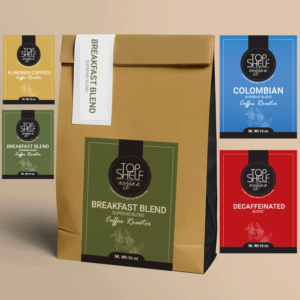 Design Étiquette par Rupok 3 pour Top Shelf Coffee | Design : #24134925