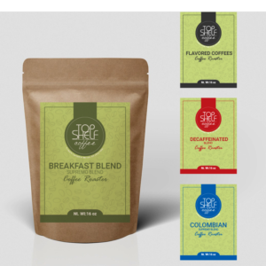 Label Design by Rupok 3 for Top Shelf Coffee | Design: #24180027