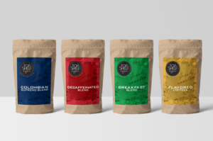 Label Design by Zeeshan K for Top Shelf Coffee | Design: #24164512