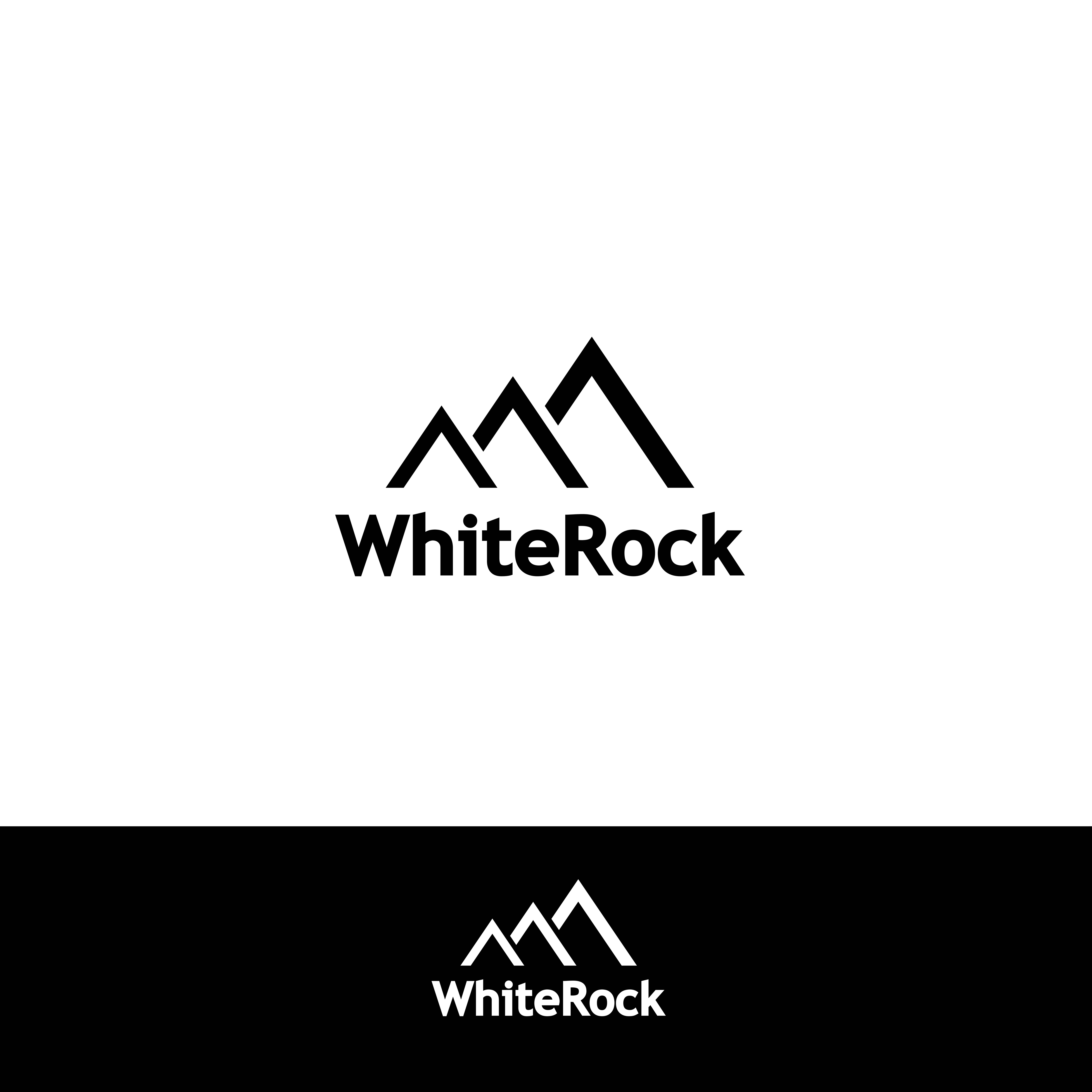 Logo Design by A Y A N for WhiteRock Group Inc. | Design #24157919