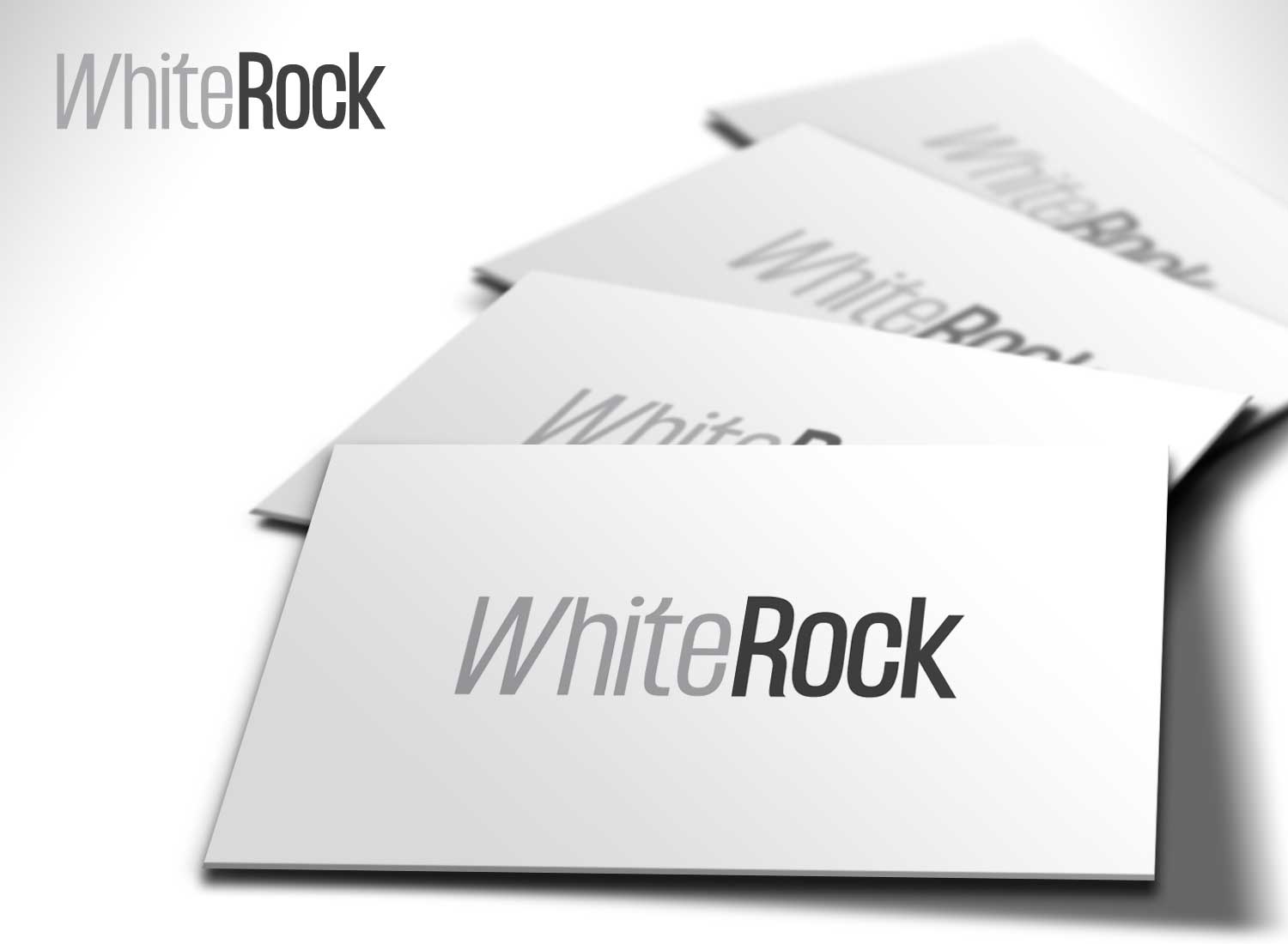 Logo Design by maniallshaz for WhiteRock Group Inc. | Design #24136240