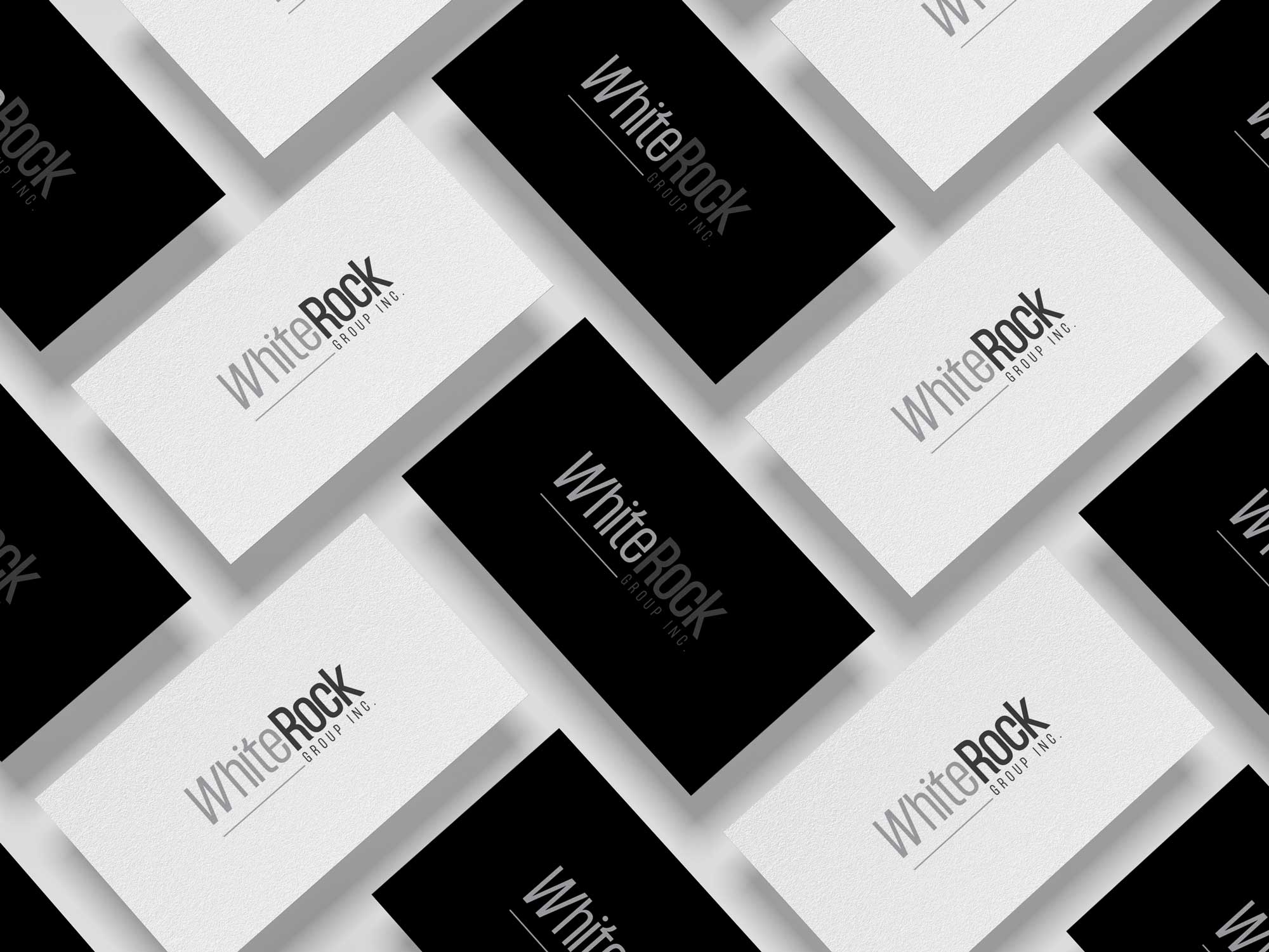 Logo Design by maniallshaz for WhiteRock Group Inc. | Design #24136305
