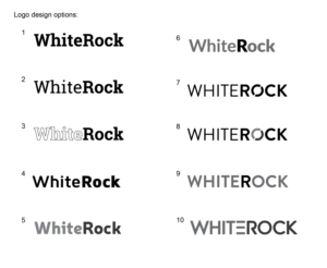 Design de Logo par jacw02 pour WhiteRock Group Inc. | Design : #24165660